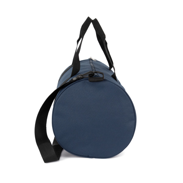 Gerecycleerde buisvormige tas met zak op de voorkant Twilight Blue One Size