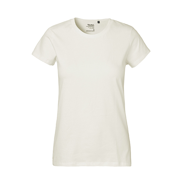Neutral ladies classic t-shirt-Nature-XS
