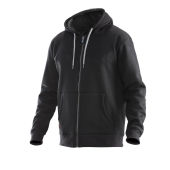 Jobman 5155 Vintage hoodie lined zwart/grijs xxl