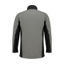 L&S Jacket Softshell Workwear pearl grey/bk 3XL