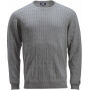 Blakely knitted sweater heren grijs mél 4xl