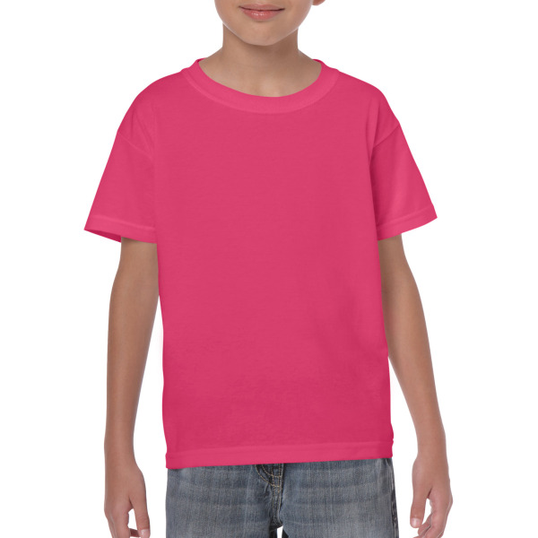 Heavy Cotton™Classic Fit Youth T-shirt Heliconia (x72) XS