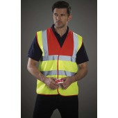 Signalisatievest met 2 banden & bretels Signalisatievest met 2 banden & bretels