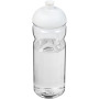 H2O Active® Base Tritan™ 650 ml bidon met koepeldeksel - Transparant/Wit
