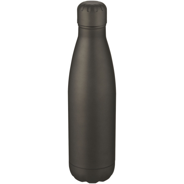 Cove 500 ml vacuum insulated stainless steel bottle - Matted silver