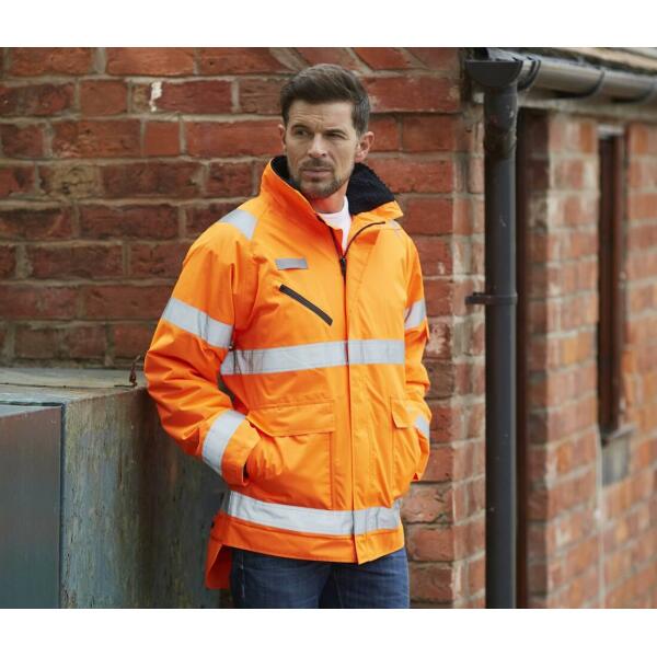 hi vis storm jacket