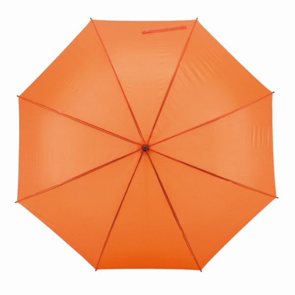 Automatische golfparaplu SUBWAY - oranje