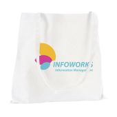 Shopper schoudertas met hengsels non woven