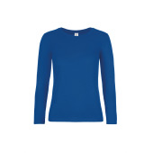 #E190 Ladies' T-shirt long sleeve Royal Blue XXL