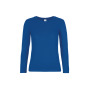 #E190 Ladies' T-shirt long sleeve Royal Blue XXL