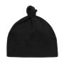 Baby 1 Knot Hat - Black - One Size