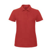 ID.001/women Piqué Polo Shirt - Red - XS
