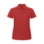 ID.001/women Piqué Polo Shirt - Red