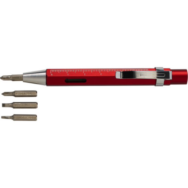 Aluminium 3-in-1 screwdriver Lennox black