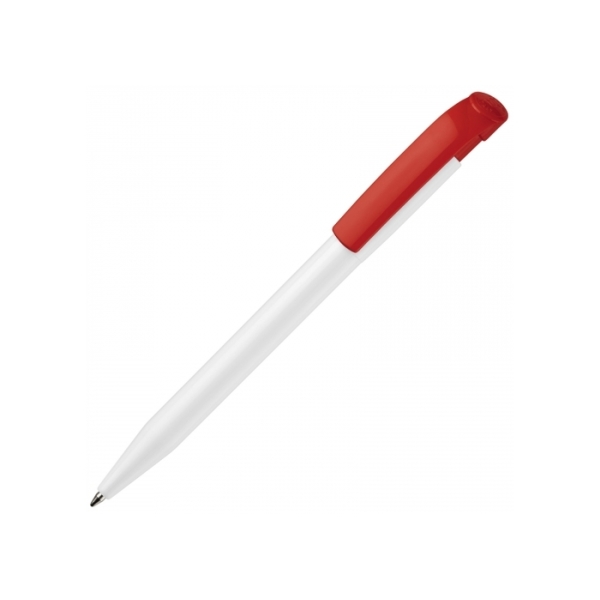 Ball pen S45 hardcolour - White / Red