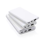 Ultra snelle 5.000 mAh powerbank, wit
