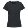 Stedman T-shirt Raglan Mesh Active-Dry SS for her black opal XL