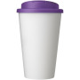 Americano® 350 ml tumbler with spill-proof lid - White/Purple