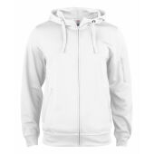 Clique Basic Active Hoody FZ wit 4xl