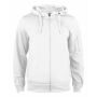 Clique Basic Active Hoody FZ wit 4xl