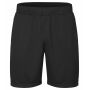 Clique Basic active shorts zwart 3xl