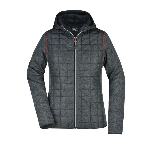 Ladies' Knitted Hybrid Jacket