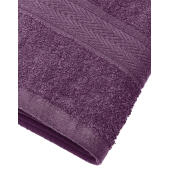 Rhine Hand Towel 50x100 cm - Graphite Grey - One Size