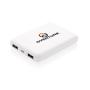 High density 5.000 mAh zakformaat powerbank, wit