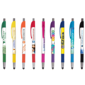 DIA balpen Stylus met gripzone in full colour all over bedrukt