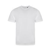 AWDis Tri-Blend T-Shirt, Solid White, 3XL, Just Ts