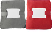 Polyester (190gr/m2) deken rood