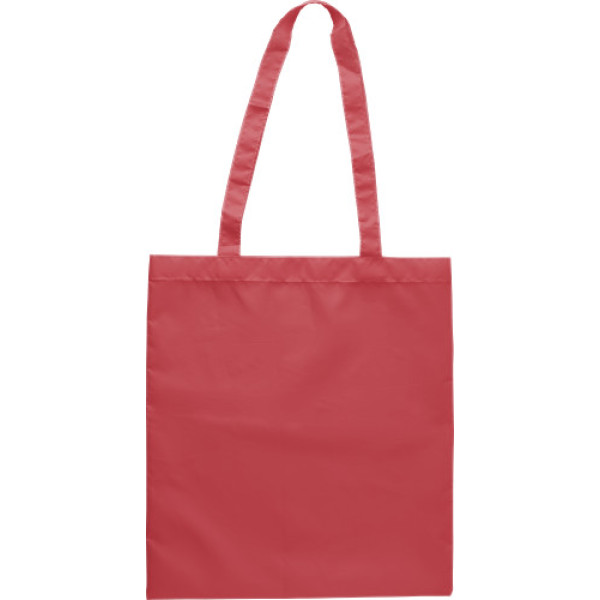 Einkaufstasche aus RPET-Polyester Anaya Rot