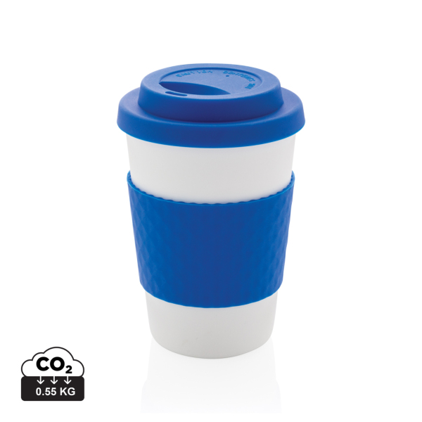 Herbruikbare koffiebeker 270ml, blauw