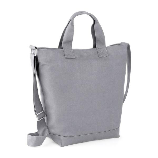 BagBase Canvas Day Bag, Light Grey, ONE, Bagbase