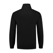 L&S Sweater Zip black XXL