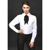 Ladies' Long-Sleeved Pilot Shirt White 16 UK