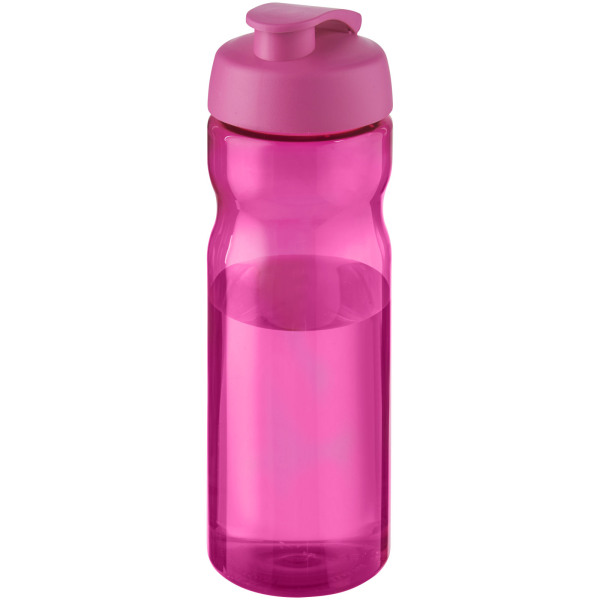 H2O Active® Base 650 ml flip lid sport bottle - Magenta/Magenta