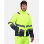 Pro Hi Vis Insulated Parka - Orange/Navy - S