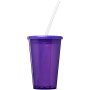 Stadium 350 ml double-walled cup - Purple