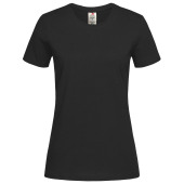 Stedman T-shirt Crewneck Classic-T Organic for her black opal M