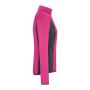Ladies' Structure Fleece Jacket - pink/carbon - XS