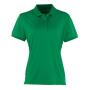 Ladies Coolchecker® Piqué Polo Shirt, Kelly Green, L, Premier