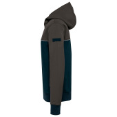 3-laags unisex softshelljas in twee kleuren Navy / Dark Grey 5XL