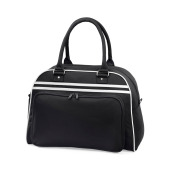 Retro Bowling Bag Black / White One Size