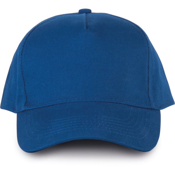 5-Panel-Cap aus Bio-Baumwolle Royal Blue One Size