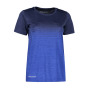 GEYSER striped T-shirt | seamless | women - Navy melange, 3XL