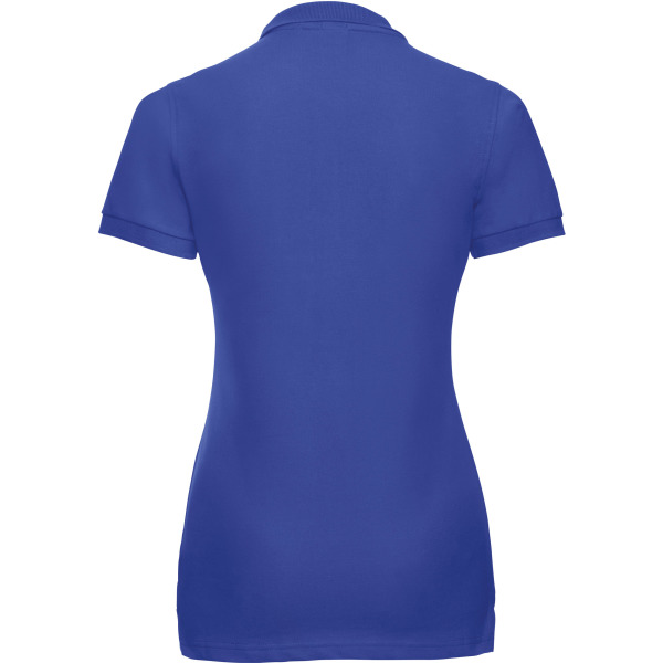 Ladies' Stretch Polo Shirt Azure blue XXL