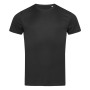 Stedman T-shirt Interlock Active-Dry SS for him black opal 3XL