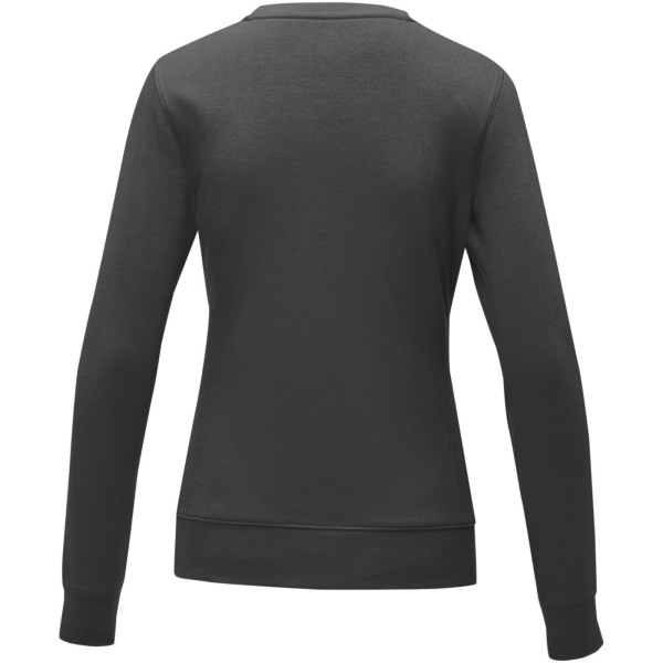 Zenon women’s crewneck sweater - Storm grey - XL