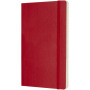 Classic L softcover notitieboek - gelinieerd - Scarlet rood